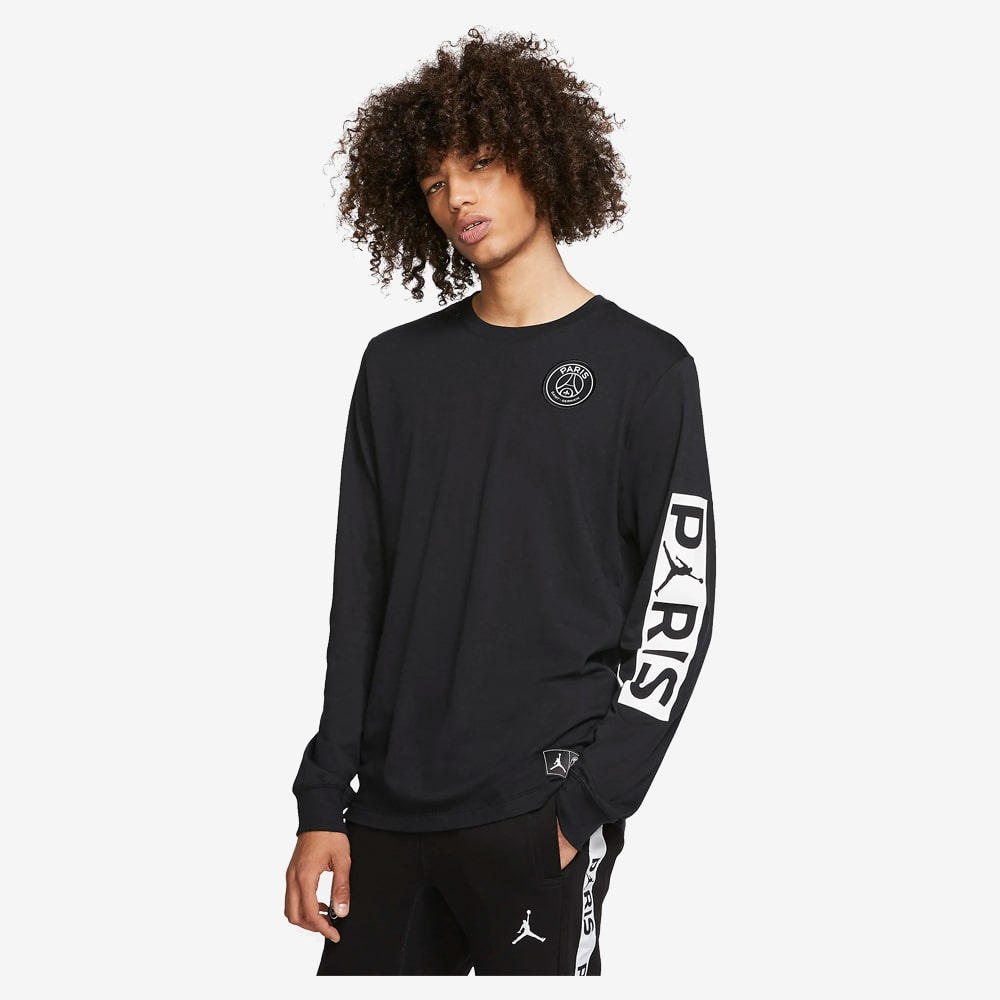 PSG Ls Tee, Black/White#40601