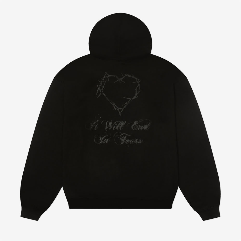 It Will End Hoodie, Black#93082