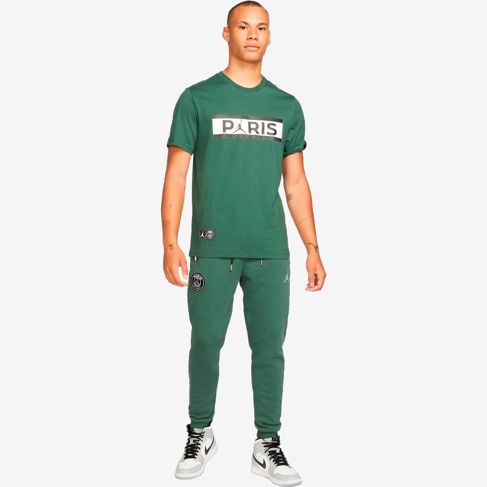 PSG Wordmark Tee, Green#76694