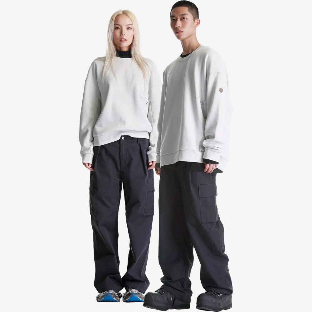 FRISSON Sweatshirt, Light Grey#93802