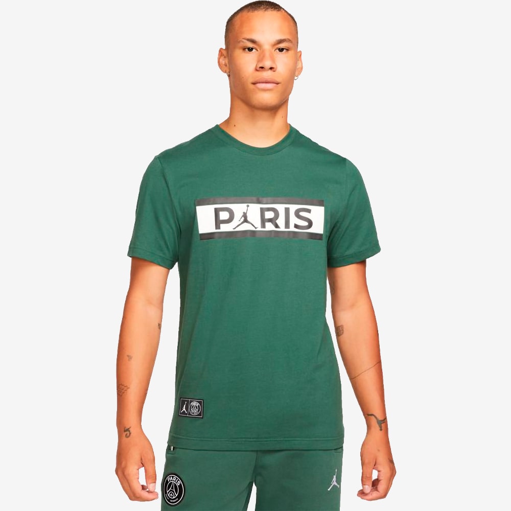 PSG Wordmark Tee, Green#76690