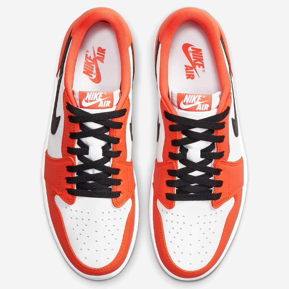 AJ 1 Low OG, Orange/Black-White#76364