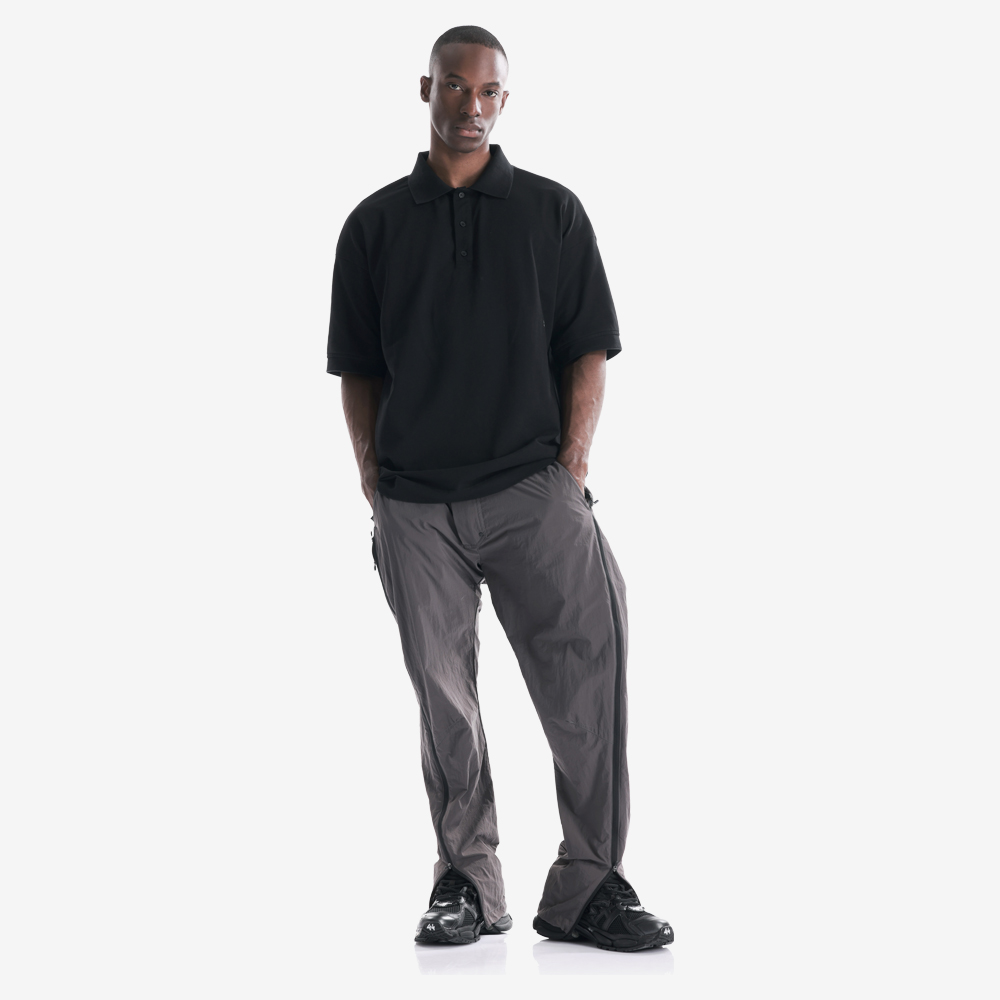 SAGAN Polo Shirt, Black/Black#111913