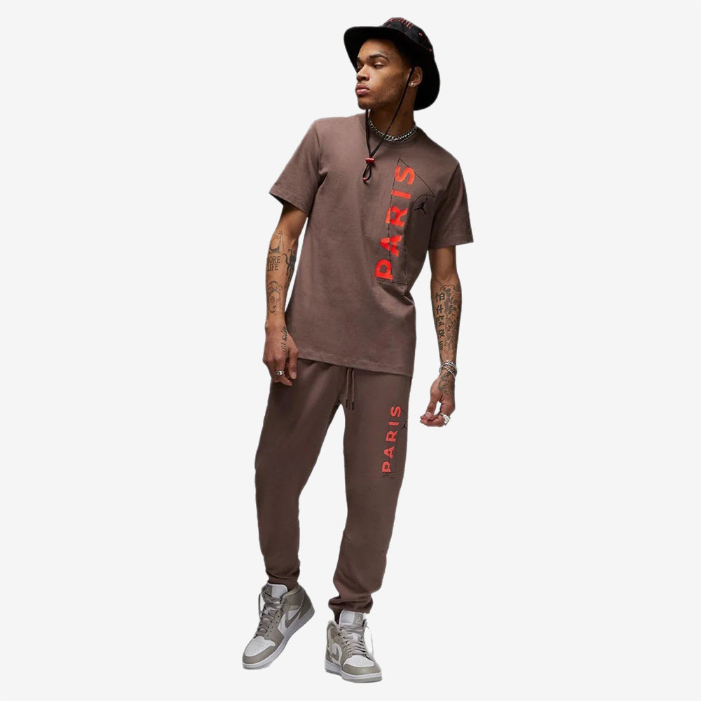 PSG Wordmark Tee, Plum Eclipse/Bright#91612