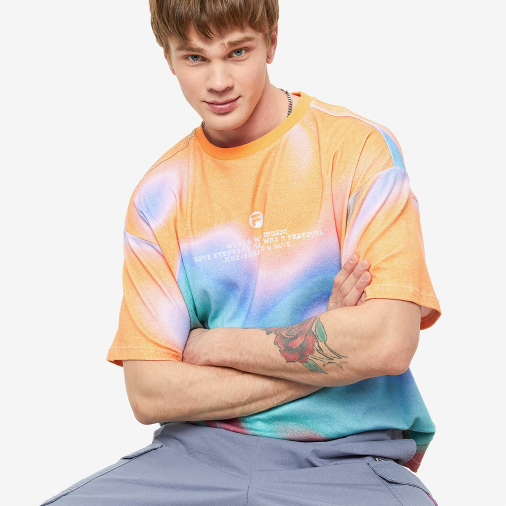 Sun Orange T-Shirt, Multicolor#89835