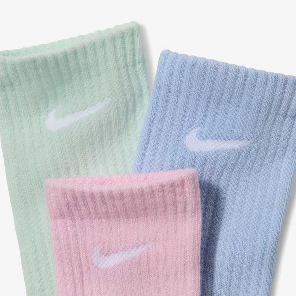 Everyday Cushioned Training Crew Socks 3Pr, Multi-Colour/Multi-Colour