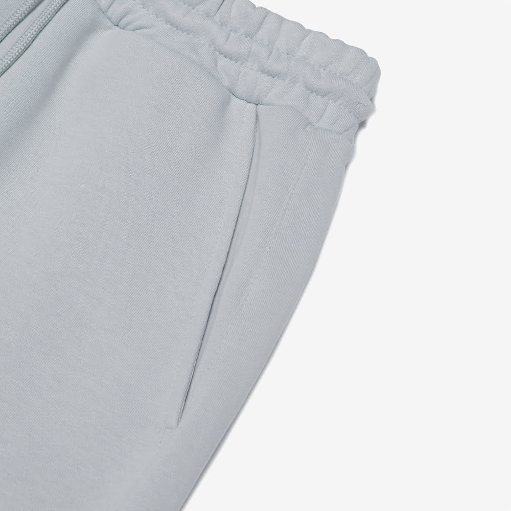 Wide PVC Logo Pants, Grey#93172