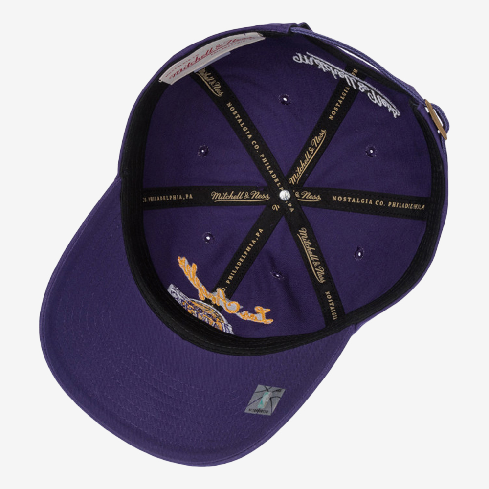 Los Angeles Lakers NBA Lay Low Strapback, Purple#111524