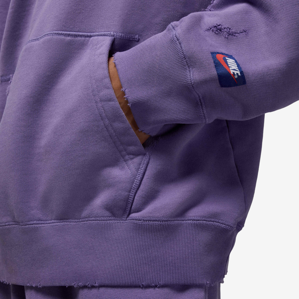 Jordan Rare Air Fleece Pullover Hoodie, Purple Earth#112646