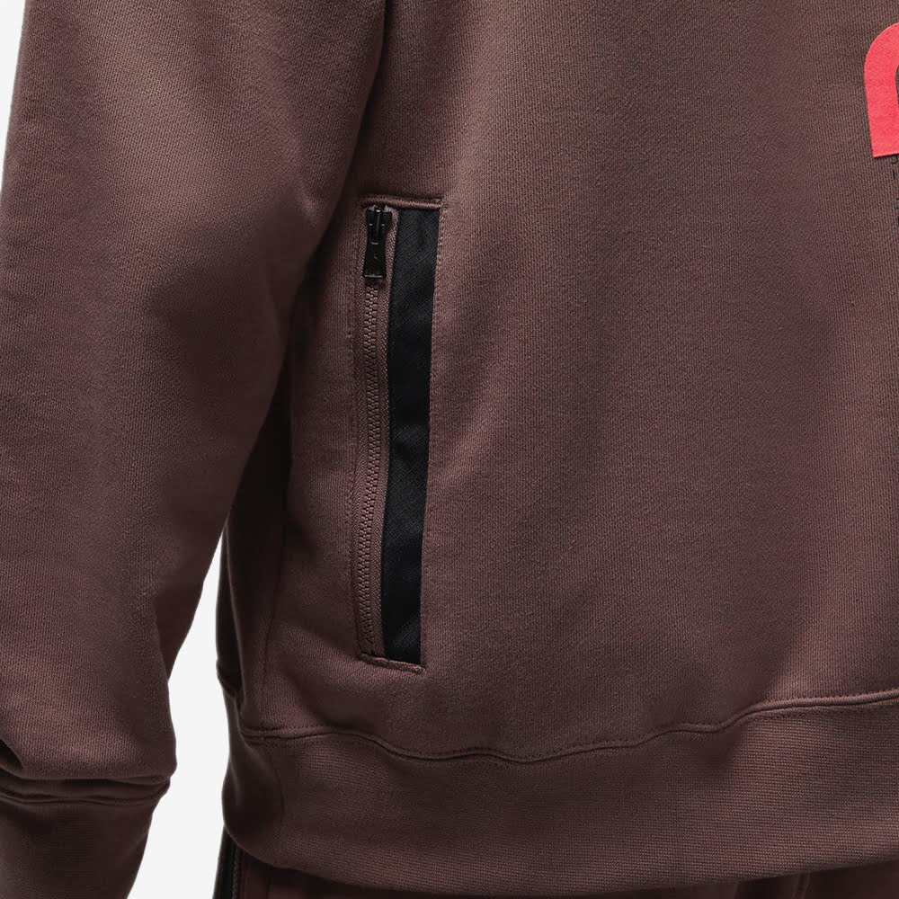 PSG Pullover Hoodie, Plum Eclipse/Bright Crimson#93306