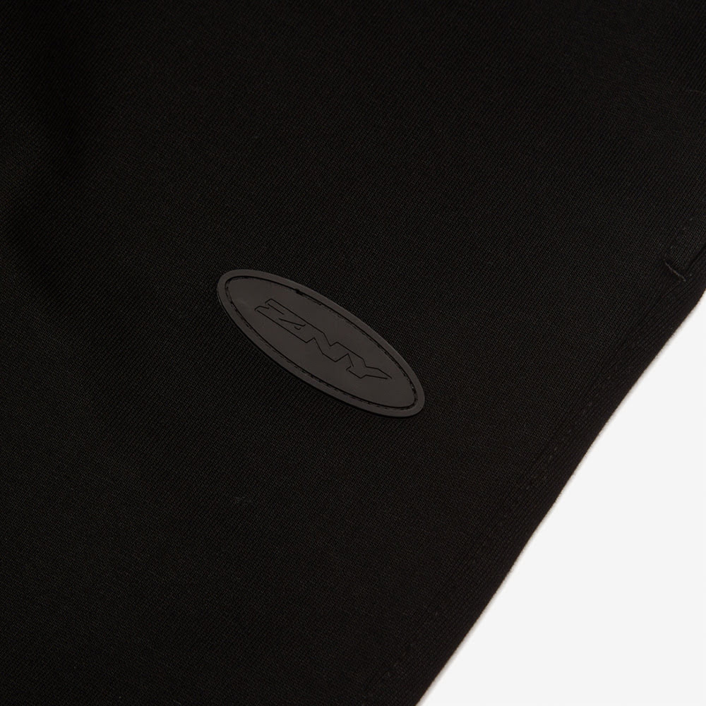 PVC Logo Pants, Black/Black#93060