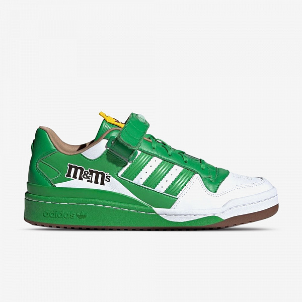 M&M's Forum 84 Low, Green/White