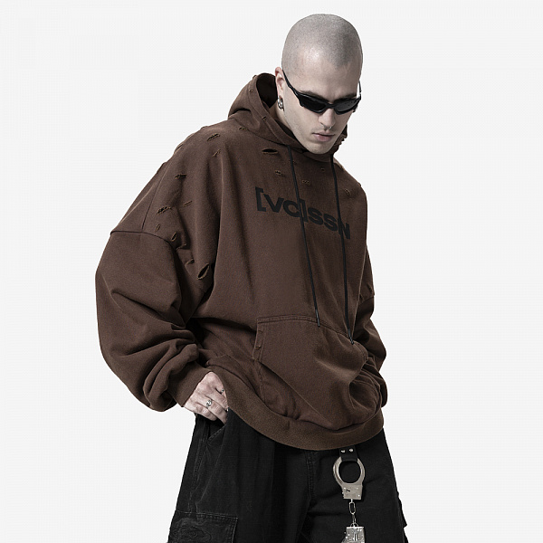 MONOLITH Hoodie, Sepia