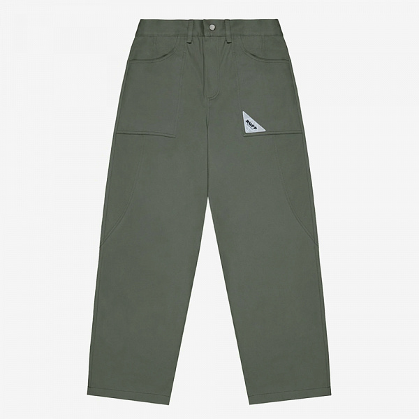 Trousers With Patch Pockets, Green