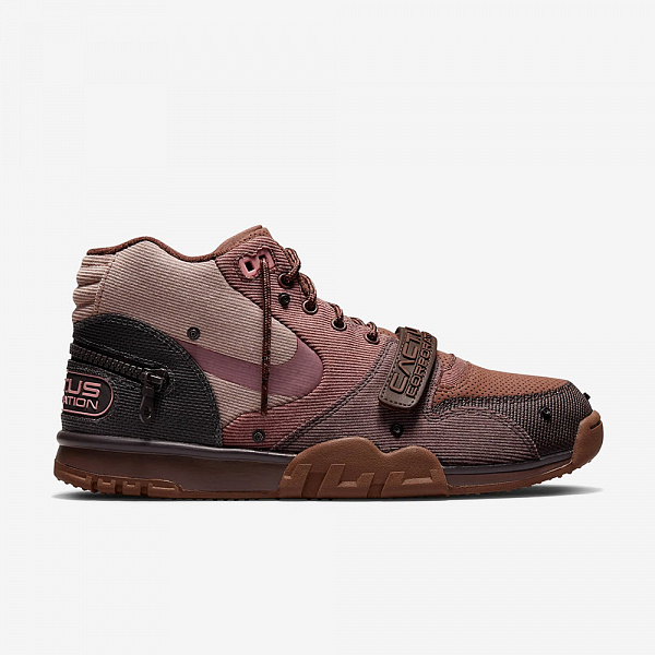 Air Trainer 1 x Travis Scott, Lt Chocolate/Rust Pink
