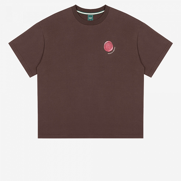 Message Service T-Shirt, Brown