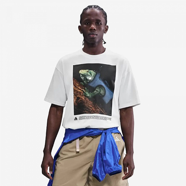 ACG Jamaican Iguana Dri-FIT T-Shirt, White