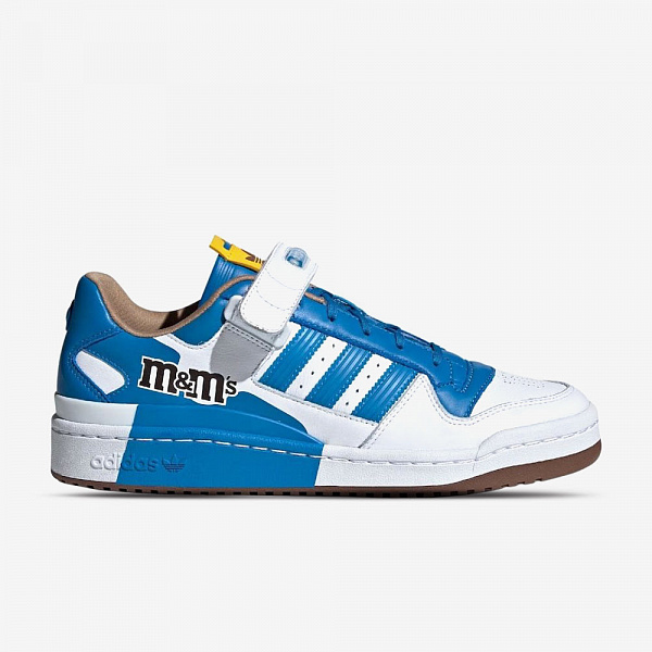 M&M's Forum 84 Low, Blue/White