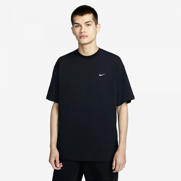 NRG Solo Swoosh Tee, Black/White